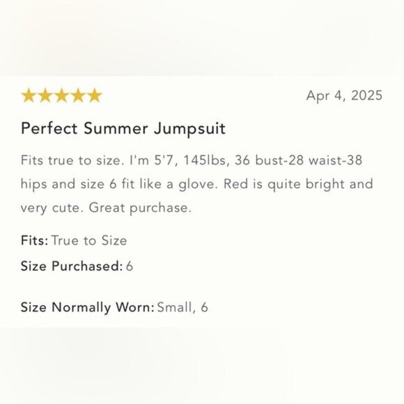 NWT Size 16 - Anthropologie Maeve Belted Cropped Jumpsuit in Red (NWT US$ 158) - Picture 2 of 16